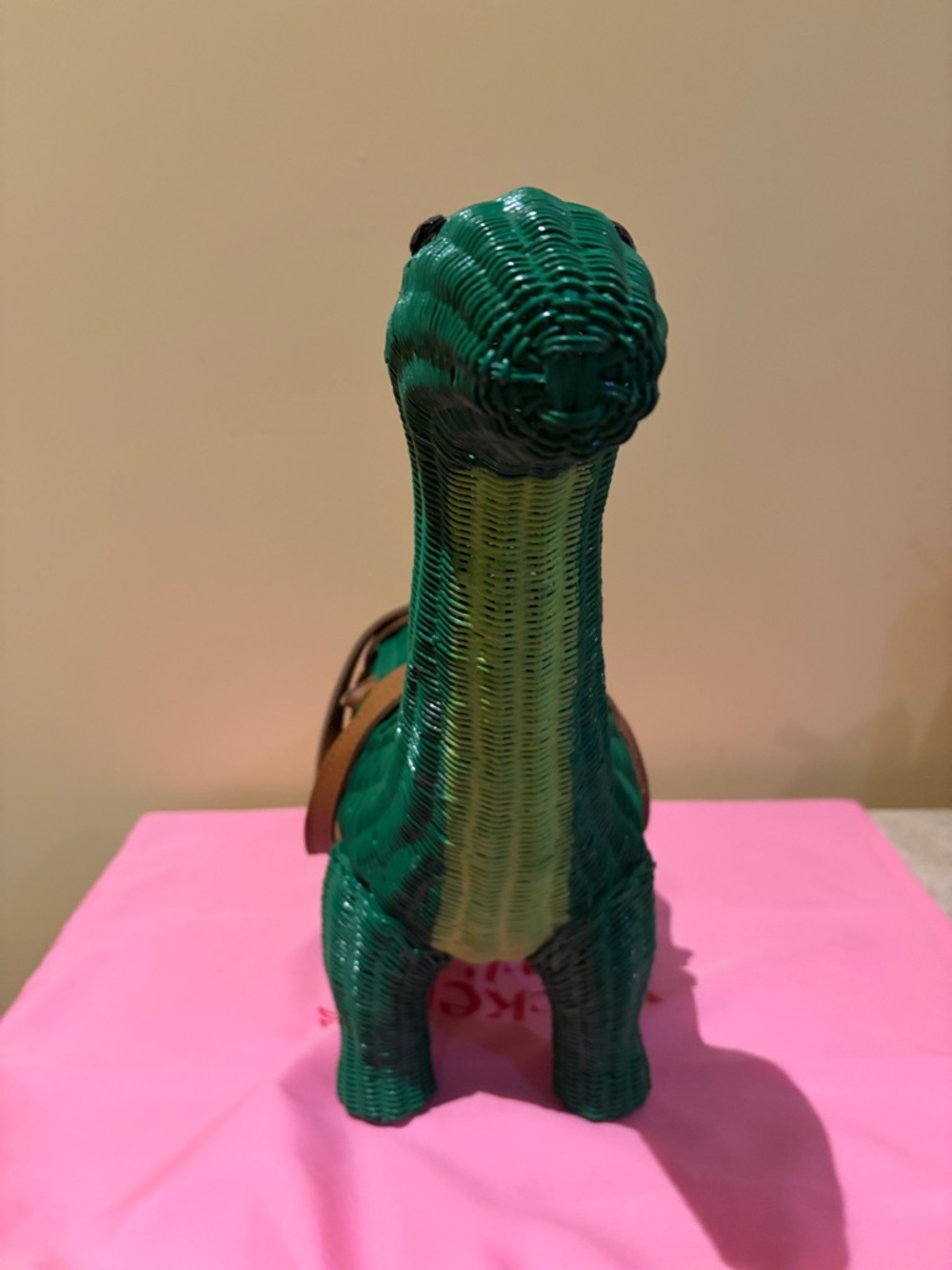 Wicker Darling Charlotte Brontosaurus Dinosaur Bag - Picture 2 of 8
